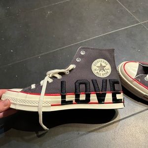 Converse “Love” hightops